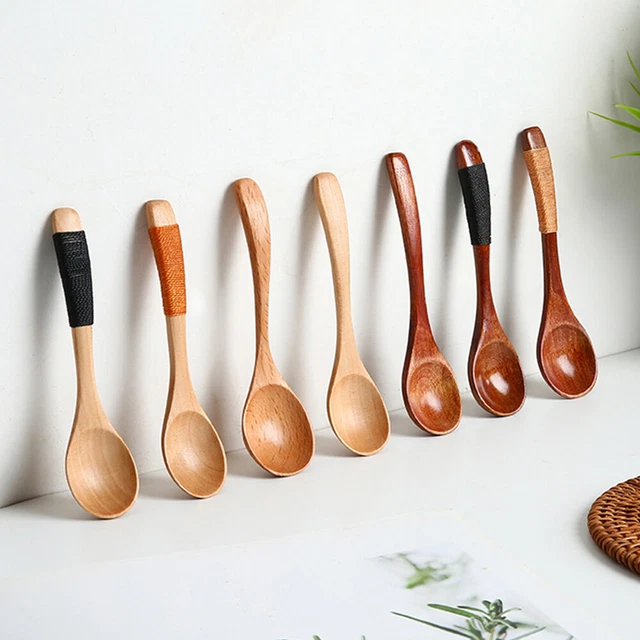 Mitienda - Glissière en bois d'olivier - Made, ustensile de cuisine pour dimensions, cuillère à sel, petite pelle - Convient également pour le sucre, la pelle de remplissage (grand Mitienda - Glissière en bois d'olivier - Made, ustensile de cuisine pour dimensions, cuillère à sel, petite pelle - Convient également pour le sucre, la pelle de remplissage (grand