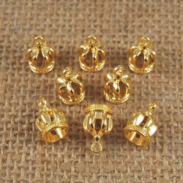 10  Goldene Legierung  Charms Anhänger DIY Handwerk Schmuck, Die