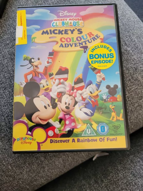 Mickey Mouse Clubhouse Mickey S Colour Adventure Dvd Dvd 24vg The Cheap Eur 2 33 Picclick It Mickey Mouse Clubhouse Mickey S Colour Adventure Dvd Dvd 24vg The Cheap Eur 2 33 Picclick It