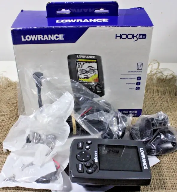 LOWRANCE SONAR DEPTH Fish Finder X91 Transducer Used $12.50 - PicClick