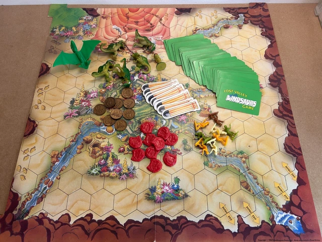 RICAMBI GIOCO DA TAVOLO VINTAGE 1985 Lost Valley Of The Dinosaurs