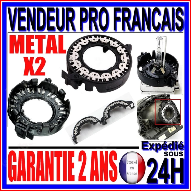 2 clips bague pour ampoule lampe xénon de phare feu en D1S D2S D2R D3S MERCEDES