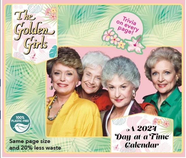 2024 THE GOLDEN Girls DayataTime Box Calendar Calendar Trends