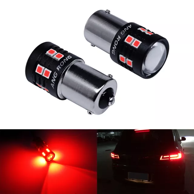 BA15s 382 1156 P21W 5W LED Bulbs Turn Signal Indicator Stop Brake Reverse Light