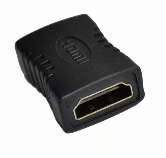VCELINK Coupleur HDMI, Adaptateur HDMI 8K 2.1 Plaqué Or Rallonge HDMI  Femelle vers Femelle Supporte 4K