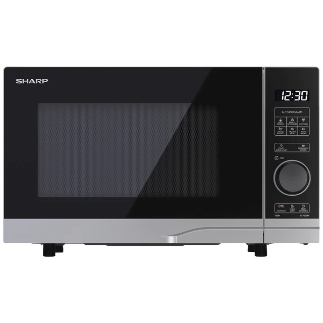 Sharp YC-PS204AE-S Mikrowelle Silber 700 W