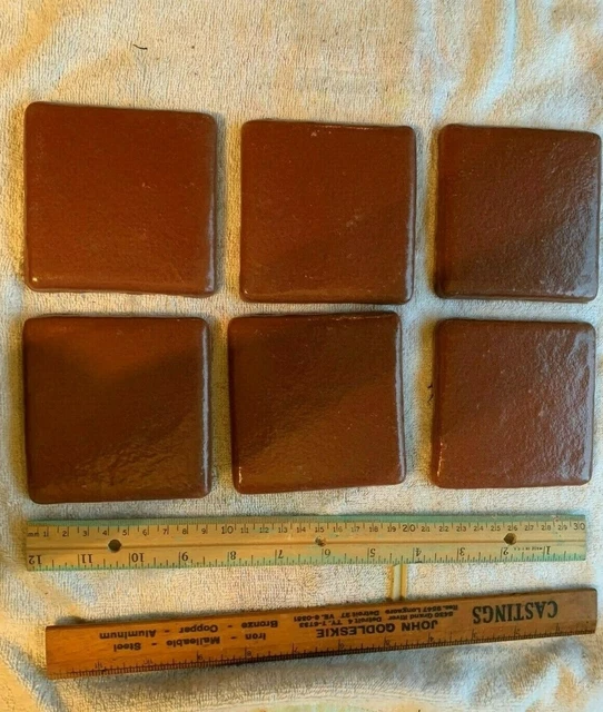 Mexican Tile 4 Inch Very Heavy (6)