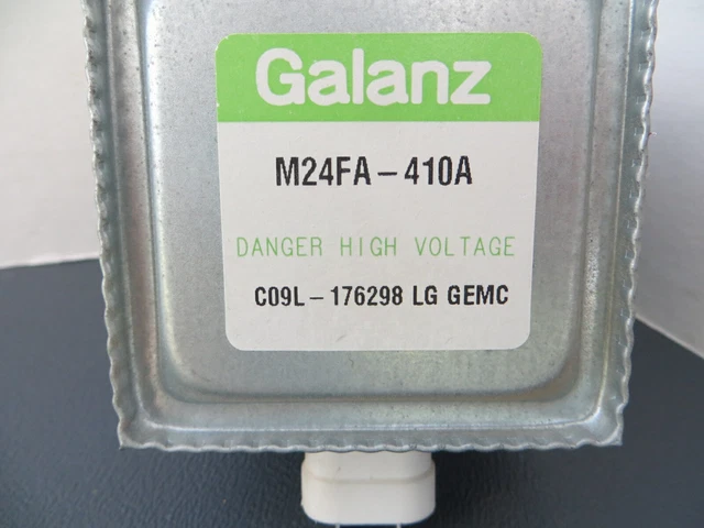 MICROWAVE MAGNATRON GALANZ M24FA-410A MMB09 700W WITH MATCHING HV ...
