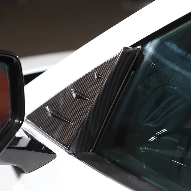 ABS CARBON FIBER Spoilers Buffeting Wind Deflector Fits 2020up