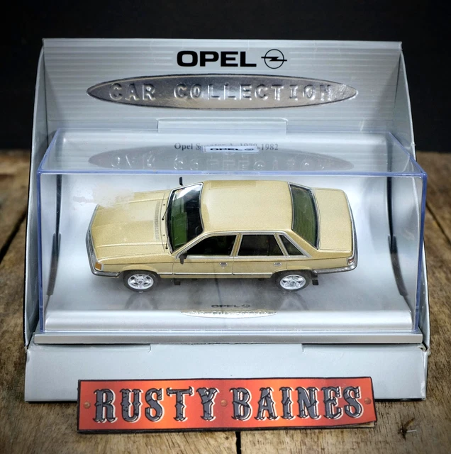 Schuco 1/43 Opel Senator A (1978-1982) – Modèle Réduit Diecast Or Métallisé