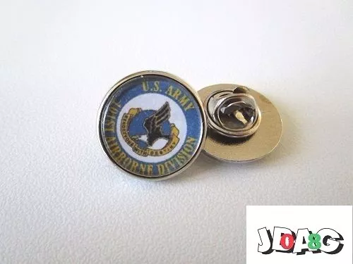 Pins Pin's Badge 101St Airborne Division Us Army - Finition Argentee Ou Doree