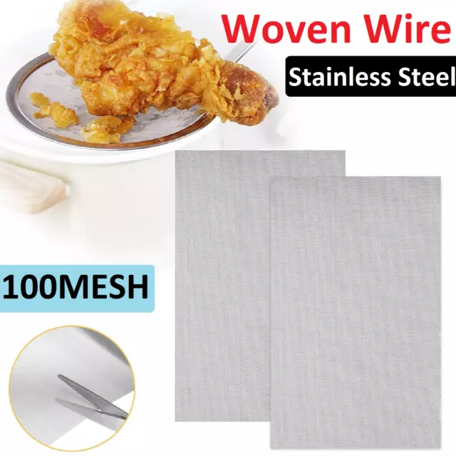 Stainless Steel Woven Mesh Wire Screening Filtration Filter Fine Screen Sheet