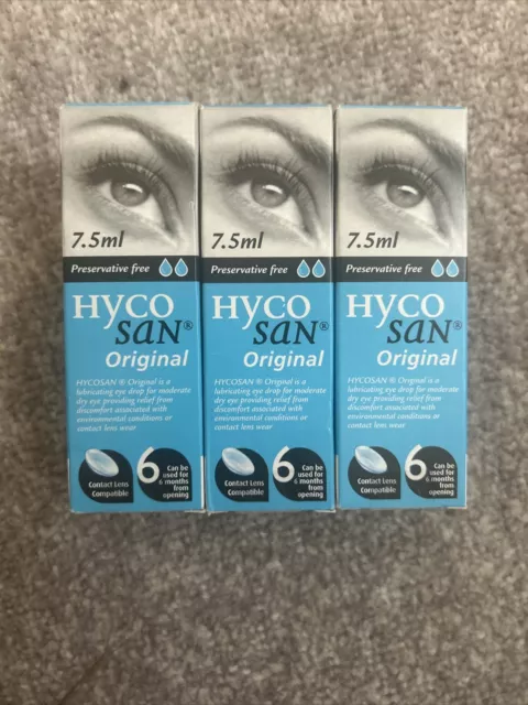 Hycosan Idratante Occhi Originale - X3 7,5 ml Exp 2025