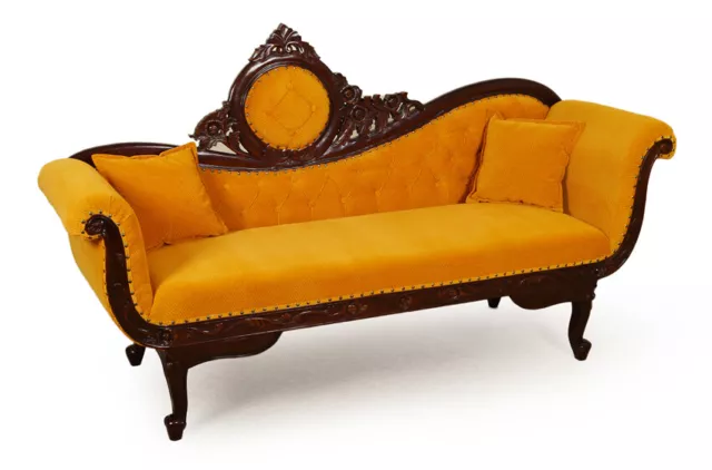 Masterpiece Palace Button Tufted Sofa couch louis style Chesterfield 80182e