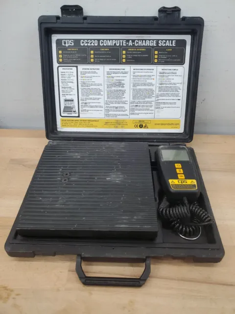 CPS CC220 High Capacity Compute-a-Charge Scale