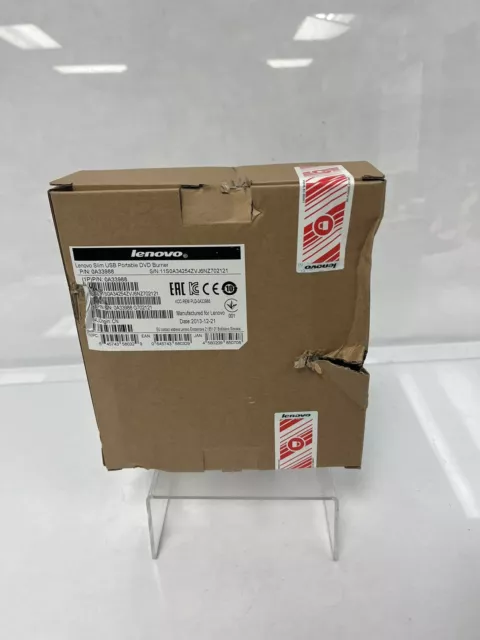 NEW SEALED Lenovo Slim USB Portable DVD Burner 0A33988