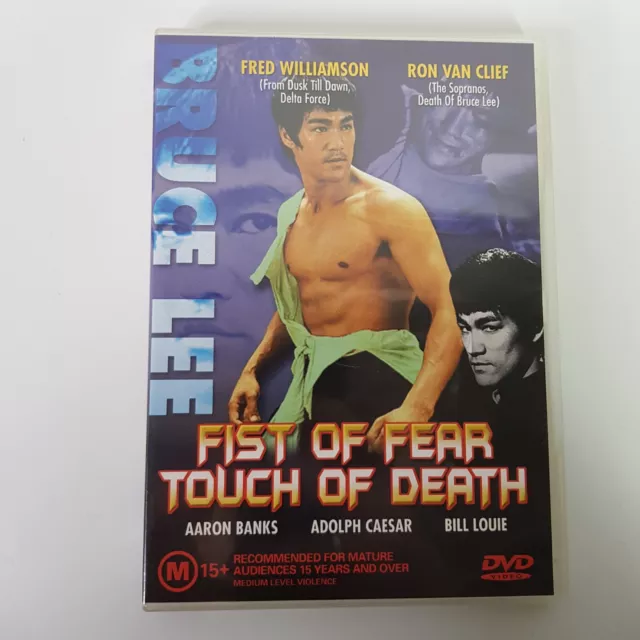 Fist Of Fear Touch Of Death DVD Classic Film Aaron Banks Bruce Lee PAL ALL