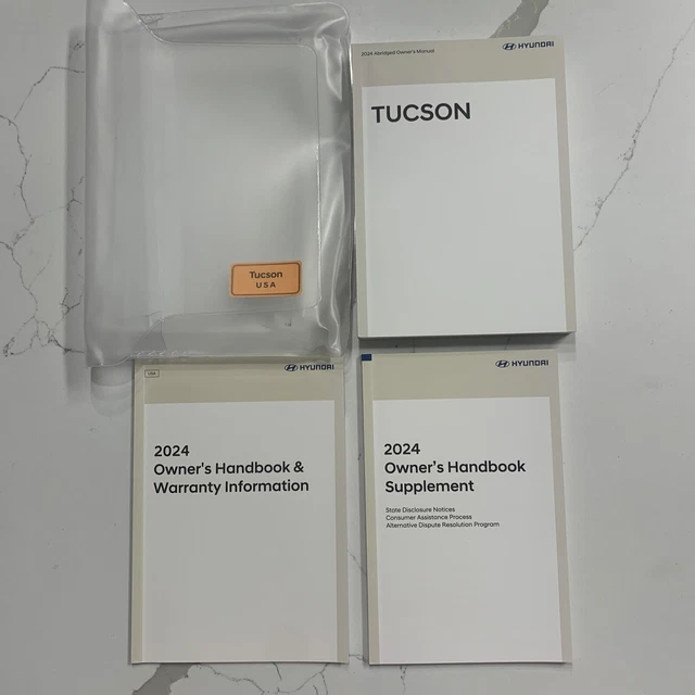 2024 HYUNDAI TUCSON Owners Manual New OEM 75.00 PicClick