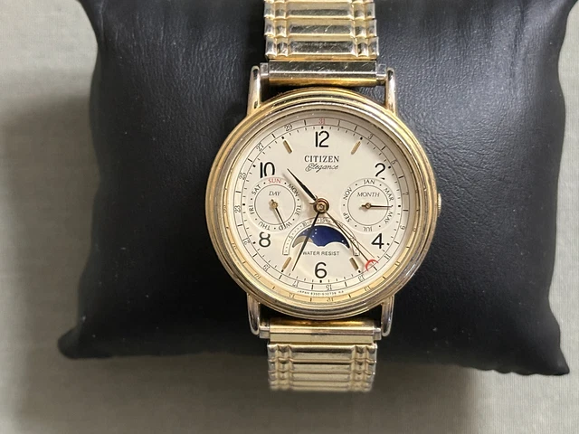 Citizen elegance moon phase best sale