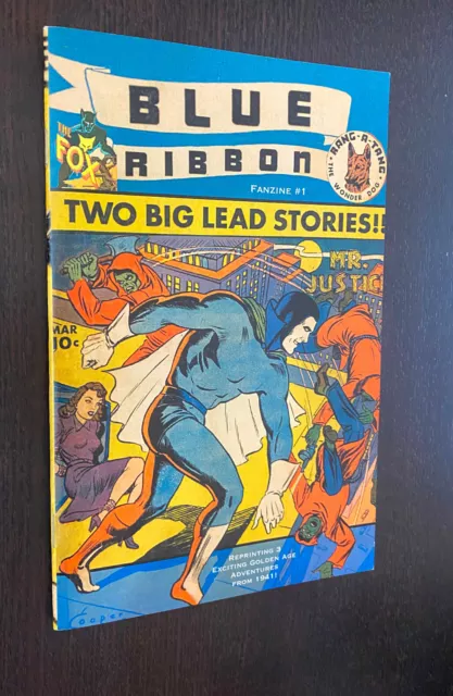 BLUE RIBBON FANZINE DIGEST #1 (Mike Bromberg Comics 2005) -- NM- Or Better
