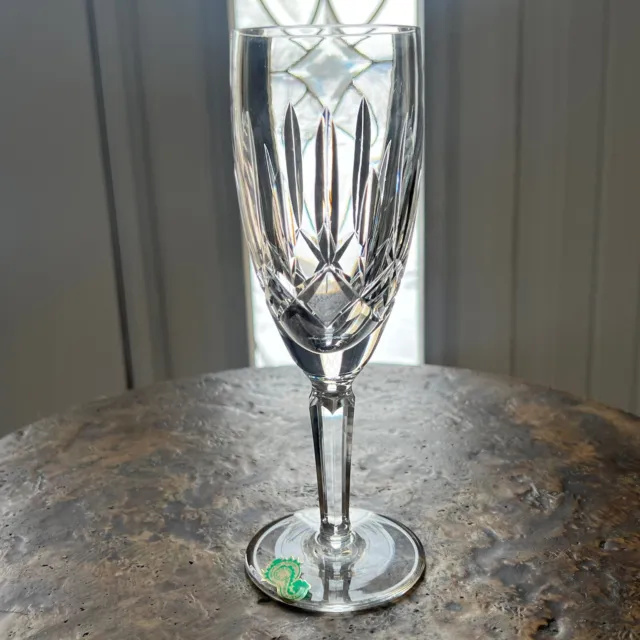 Ireland Made Waterford Crystal KILDARE Fluted Champagne Flute Earlier mark
