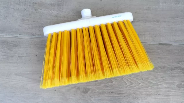 Ecolab 9" Yellow Flagged Lobby Broom Head 89990130