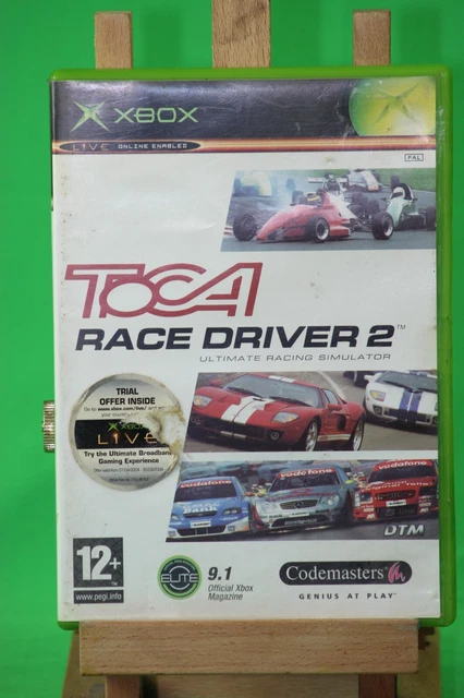 TOCA Race Driver 2 Xbox PAL UK Microsoft Codemasters Complete with Manual