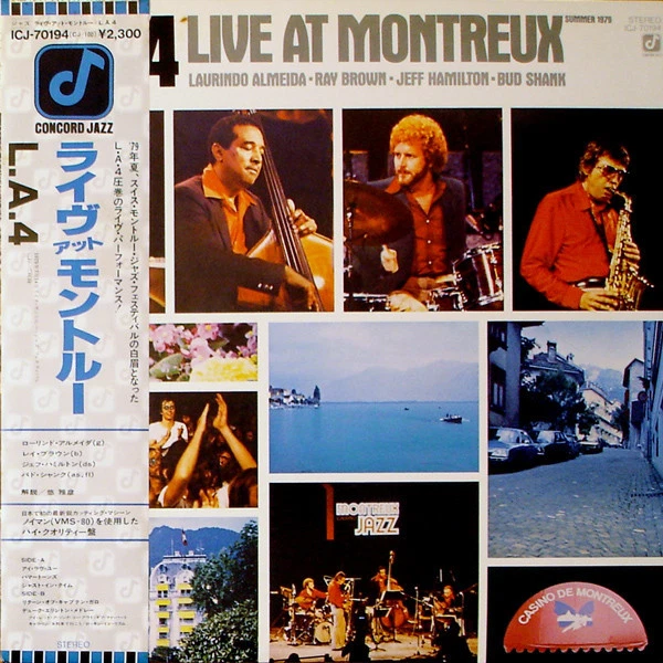 LA4 LIVE AT Montreux Summer 1979 Live L.A.Four Laurindo Almeida