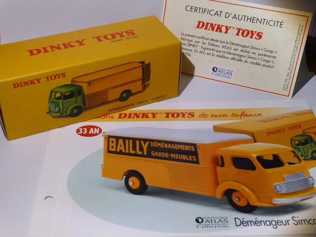 DINKY TOYS BOÎTE repro 33 A simca cargo fourgon EUR 4,50 - FR