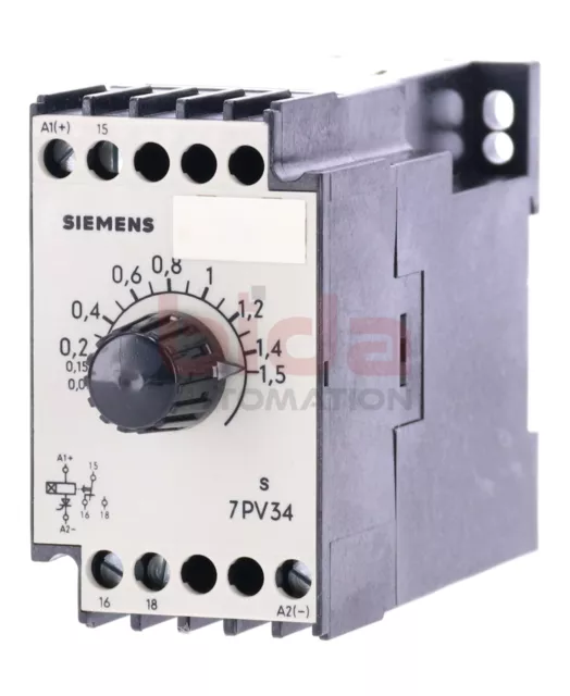 Siemens 7PV 3420-1GA Elektronisches Zeitrelais 0,07-1,5s electronic time relay