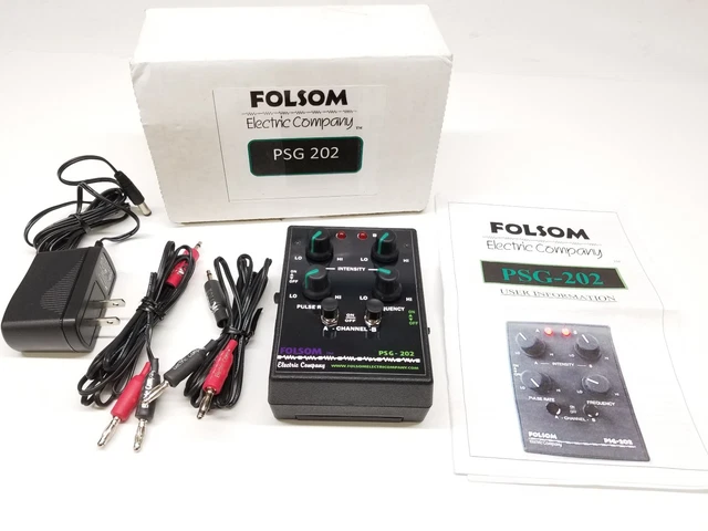 【日本製】 Box Power Stim E PSG-202 FOLSOM Massage Tens Muscles Sore その他