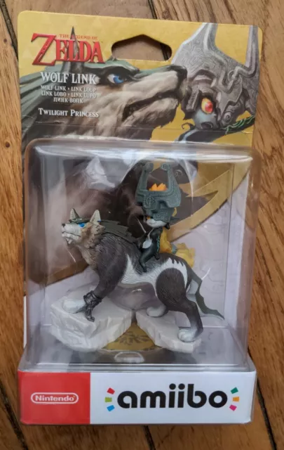 Amiibo Wolf Link / Loup Link - Legend of Zelda - sous blister
