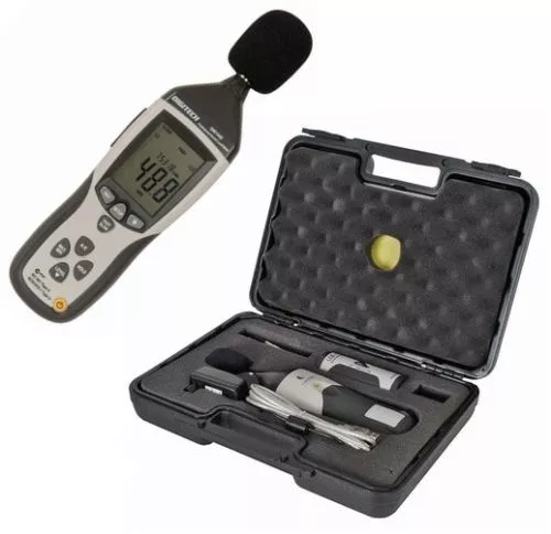 Digitech Sound Level Meter-Pressure Spl Db Tester With Calibrator Class 2