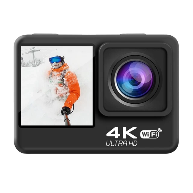 Action camera WiFi 4K 60 FPS - Shake DV doppio schermo 170° grandangolo 30 O3N7
