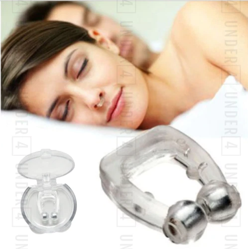 1 bis 4  Schnarch Stopper mit Magnet Nasenclip Schnarchen Schnarchstopper in Box