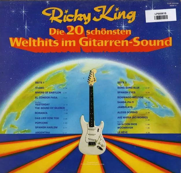 Ricky King Die 20 schönsten Welthits im Gitarren-Sound 2