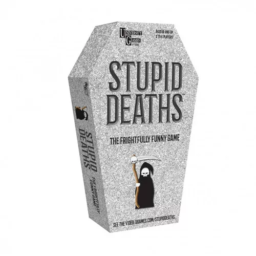 University Games Stupid Deaths Card Game - 1406