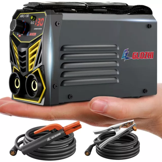 GZ GUOZHI Stick Welder Small Mini Portable, 110V 130A ARC MMA Welding Machine...