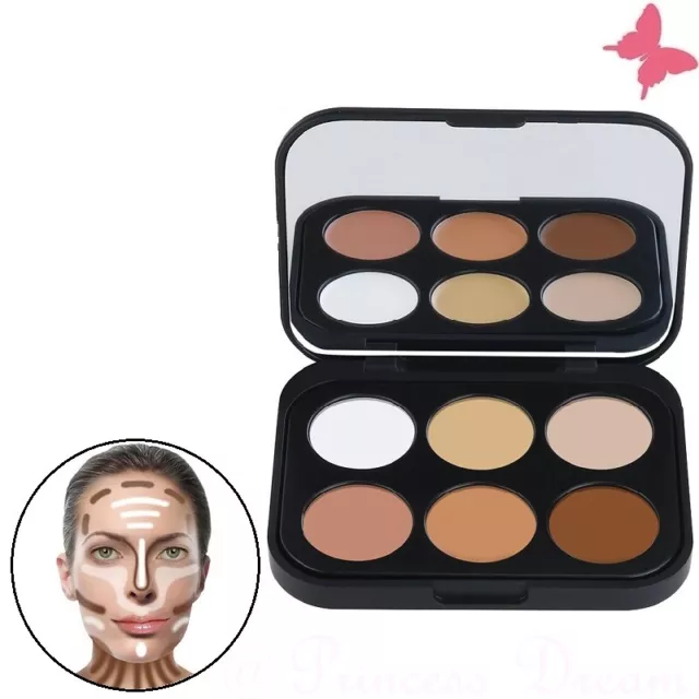 Contouring Palette Make-UP Set Contour Palette Makeup Brush  Puder Highlighter