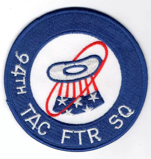 OLD USAF PATCH - 94th Tactical Fighter Squadron - 1st TFW - Langley AFB ...