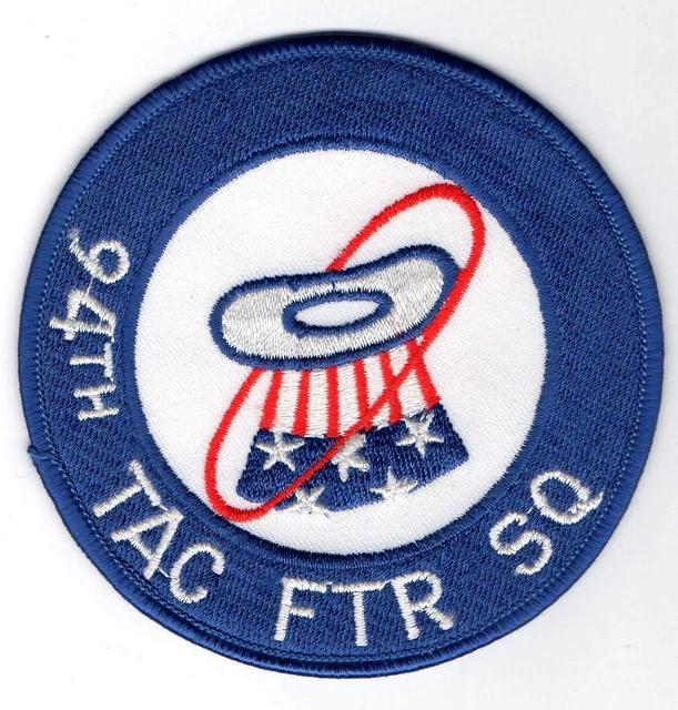 OLD USAF PATCH 4th Fighter Squadron 388th FW Hill AFB
