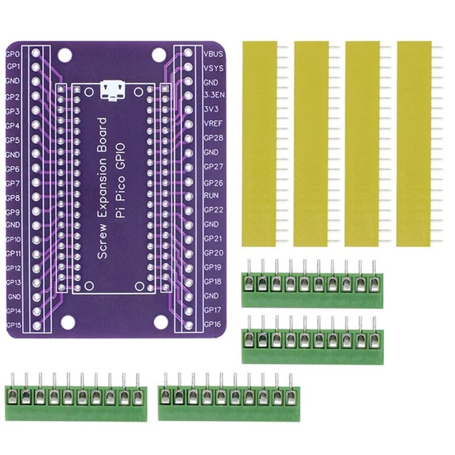 FÜR RASPBERRY PI PICO GPIO-Erweiterungskarte Picow Terminal GPIO ...