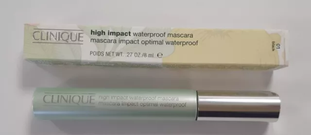 Clinique High Impact Waterproof Mascara 01 Black Noir 8 ml /EBOI