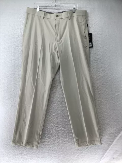 Walter Hagen Majors Perfect 11 Men's Golf Pants Slacks Fit Beige Sz 38X30