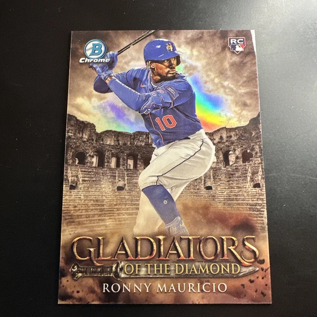 2024 BOWMAN CHROME Gladiators of the Diamond Ronny Mauricio RC SSP étui