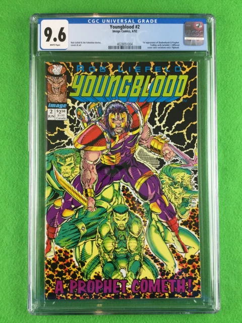 Youngblood #2 (1992): BRAND NEW CGC 9.6! 1st Appearance Shadowhawk and Prophet!