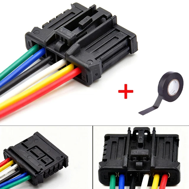 Prewired 6-PIN Rear Tail Light Connector For Peugeot Citroen - 206 207 307 308 C3 C4