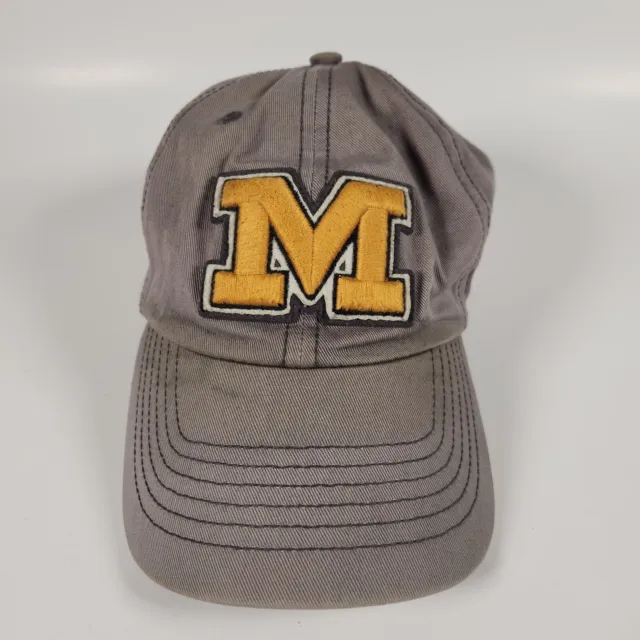 Michigan Wolverines Embroidered M OSFA 47 Brand Hat Strapback Adjustable