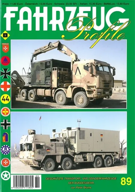 Fahrzeug Profile 89 Geschütze Transport- & Sonderfahrzeuge der BW LKW/Modellbau