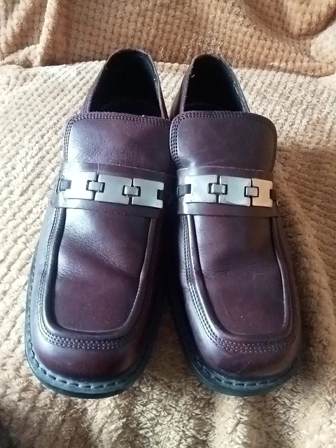 MENS KICKERS SHOES size 9 UK EU 43 Brown With Heel 17.99 PicClick UK